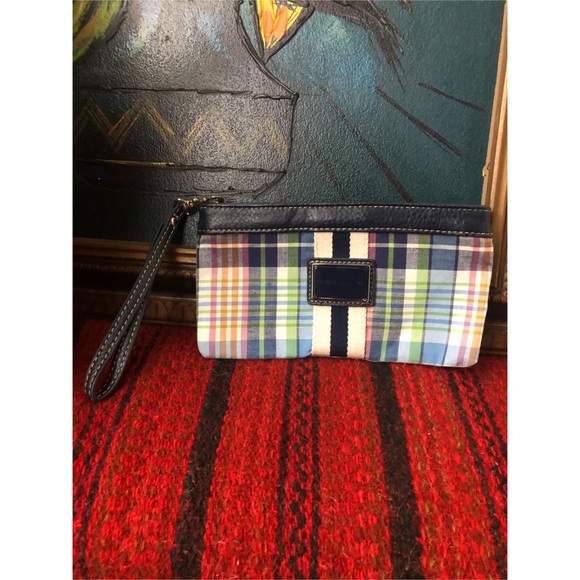 Tommy Hilfiger Handbags - Tommy Hilfiger-Plaid Wristlet